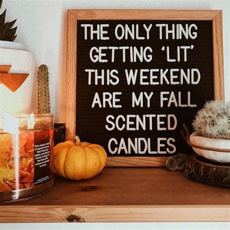 fall board sayings|fall candle board quotes.